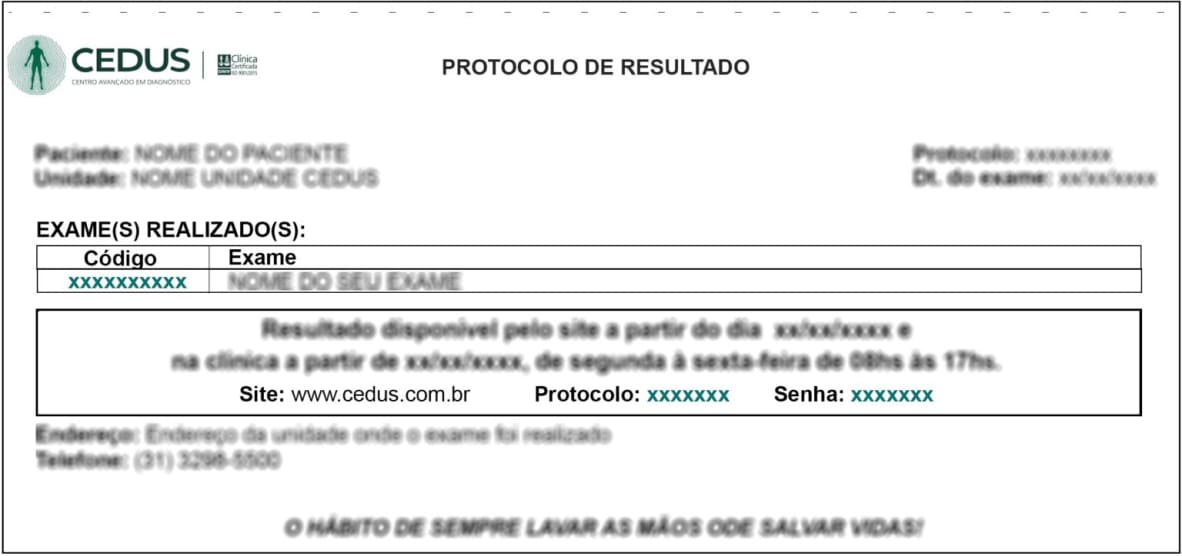 Resultado de Exames